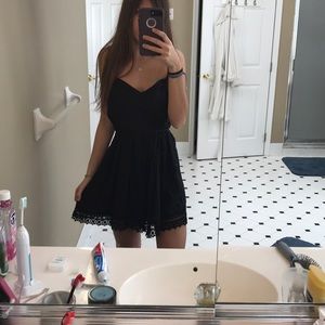 Abercrombie Black Romper